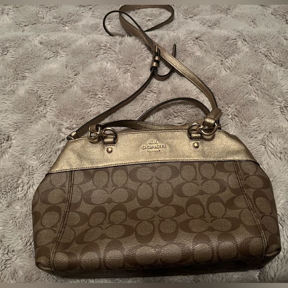 ✨GOLD COACH CROSSBODY✨
